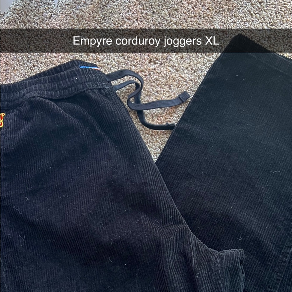 Empyre corduroy joggers